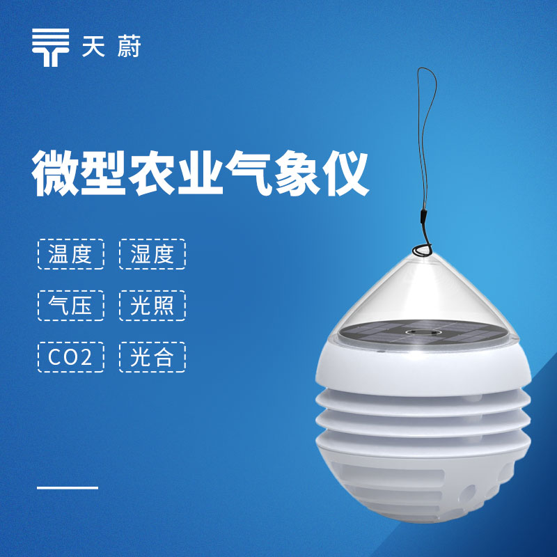 六要素微型農業氣象儀：高精度小型田間農業氣象監測設備